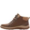 CLARKS WOMENS WATERPROOF LACE ANKLE BOOT - SAND